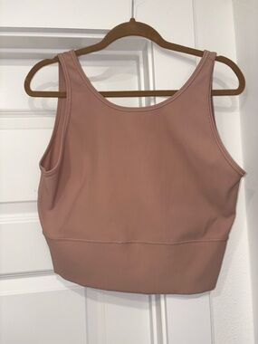 Lululemon Ribbed Cropped Tank Top